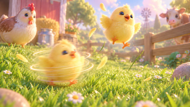 Scene 3 - 🐥 Piou Piou, Tchika Tchika !