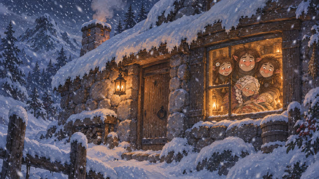 Scene 26 - Vite, vite, au chaud !