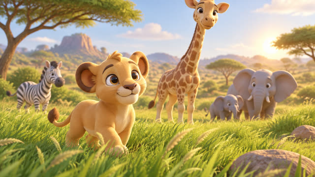 Scene 1 - Hello Little Animals