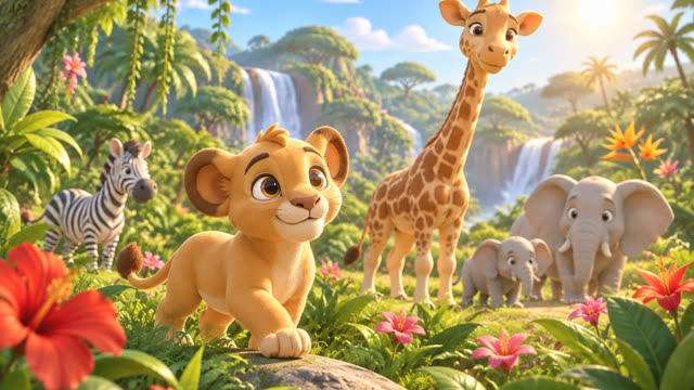 Scene 2 - Hello Little Animals