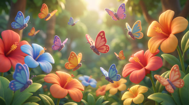Scene 9 - Hello Little Animals