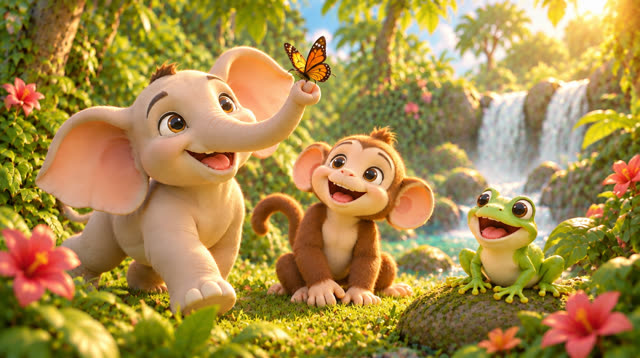 Scene 25 - Hello Little Animals