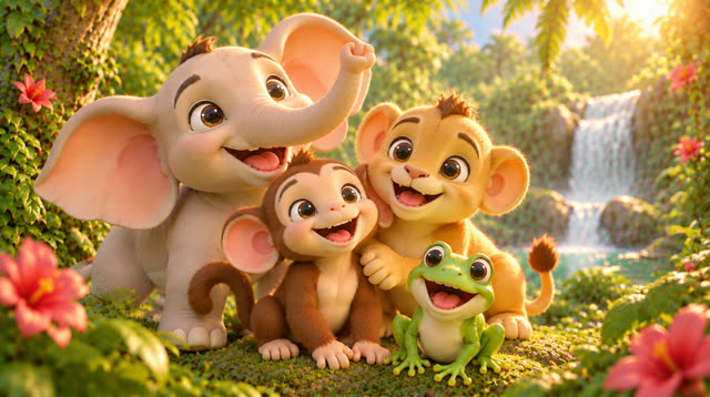 Scene 27 - Hello Little Animals
