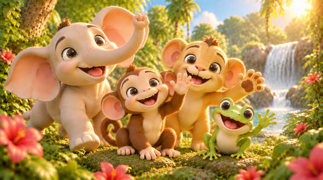 Scene 28 - Hello Little Animals