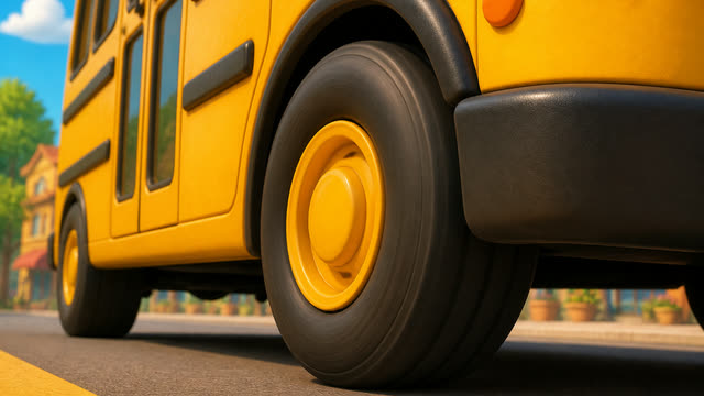 Scene 2 - Rony and the Wheels on the Bus