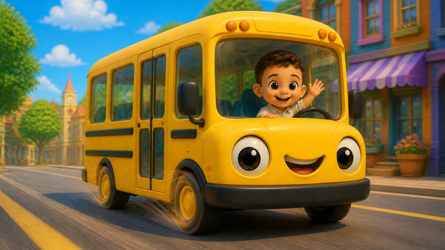 Scene 3 - Rony and the Wheels on the Bus