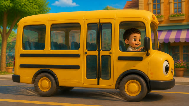 Scene 4 - Rony and the Wheels on the Bus