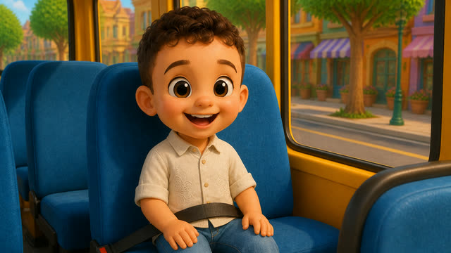 Scene 6 - Rony and the Wheels on the Bus