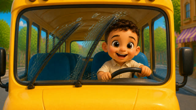 Scene 11 - Rony and the Wheels on the Bus