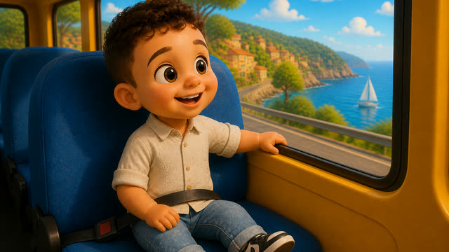 Scene 14 - Rony and the Wheels on the Bus