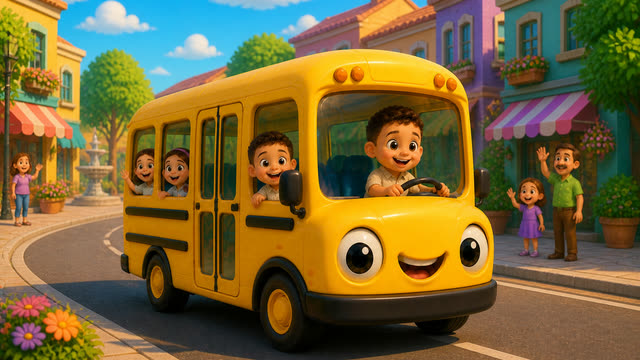 Scene 21 - Rony and the Wheels on the Bus
