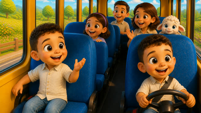 Scene 23 - Rony and the Wheels on the Bus