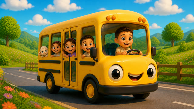 Scene 24 - Rony and the Wheels on the Bus
