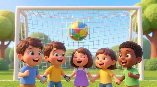 Scene 4 - La chanson du foot ⚽ | Comptine pour enfants