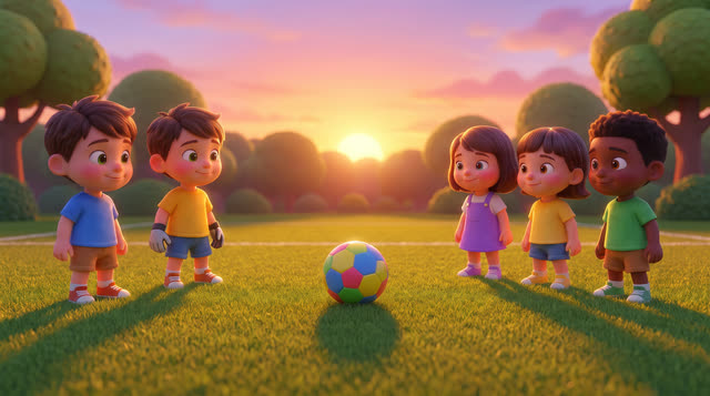 Scene 6 - La chanson du foot ⚽ | Comptine pour enfants