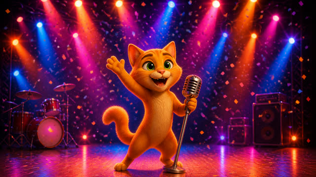 Scene 8 - Superstar Meow