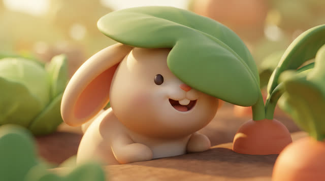 Scene 1 - Le lapin dans les choux