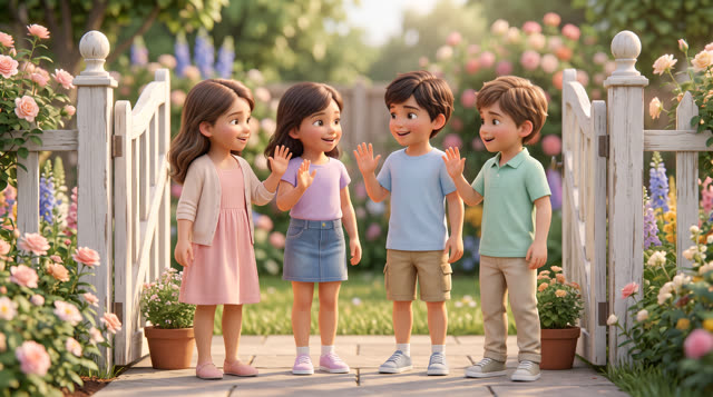 Scene 2 - A Sunny Day With Friends