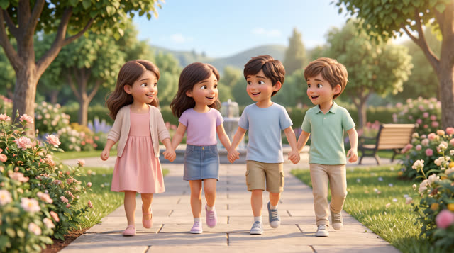 Scene 3 - A Sunny Day With Friends