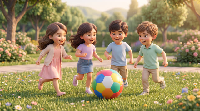 Scene 5 - A Sunny Day With Friends