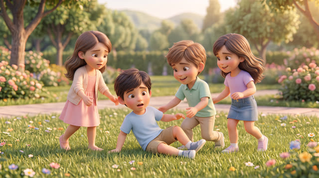 Scene 8 - A Sunny Day With Friends