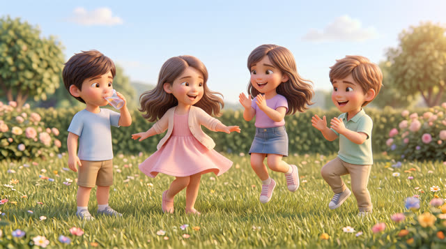Scene 9 - A Sunny Day With Friends