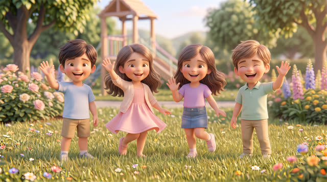 Scene 12 - A Sunny Day With Friends