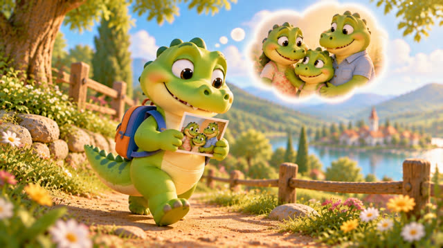 Scene 8 - Un crocodile s’en allant à la guerre