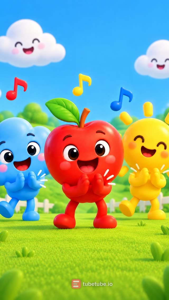 Scene 8 - The Colors Song – Red, Blue & Yellow
