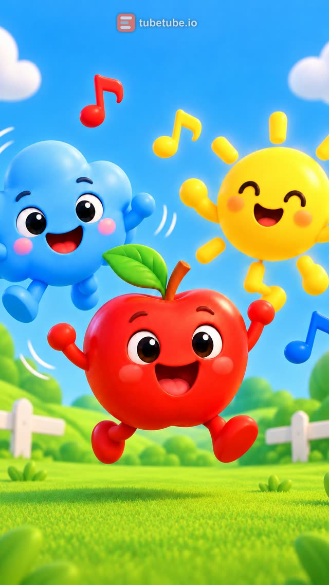 Scene 9 - The Colors Song – Red, Blue & Yellow