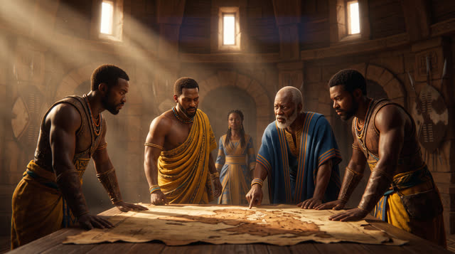 Scene 9 - La Reine Nzinga : La Guerrière Indomptable
