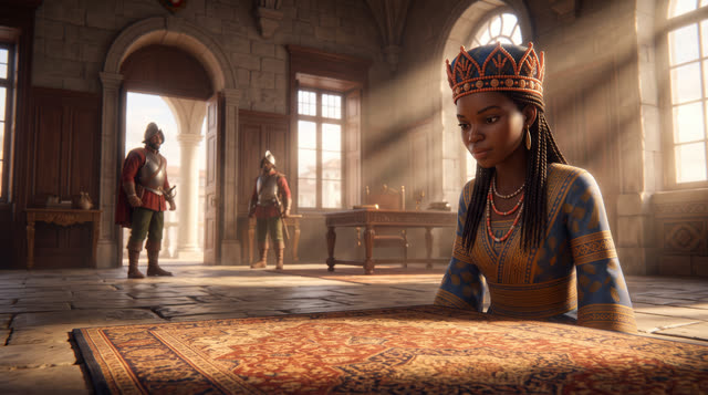 Scene 21 - La Reine Nzinga : La Guerrière Indomptable