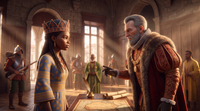 Scene 27 - La Reine Nzinga : La Guerrière Indomptable