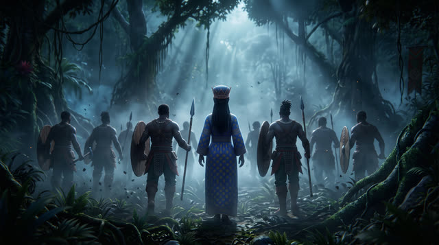 Scene 40 - La Reine Nzinga : La Guerrière Indomptable