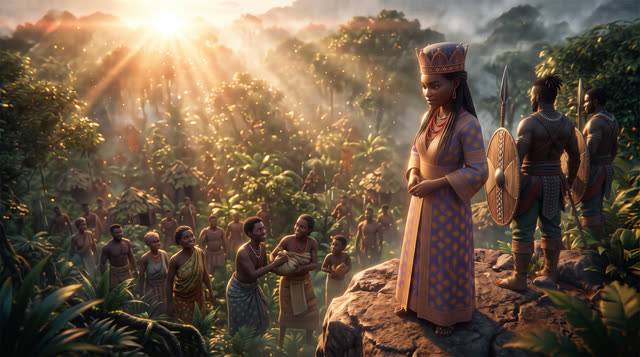 Scene 43 - La Reine Nzinga : La Guerrière Indomptable