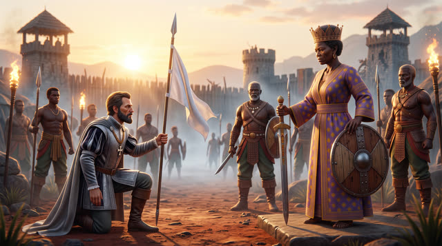 Scene 51 - La Reine Nzinga : La Guerrière Indomptable