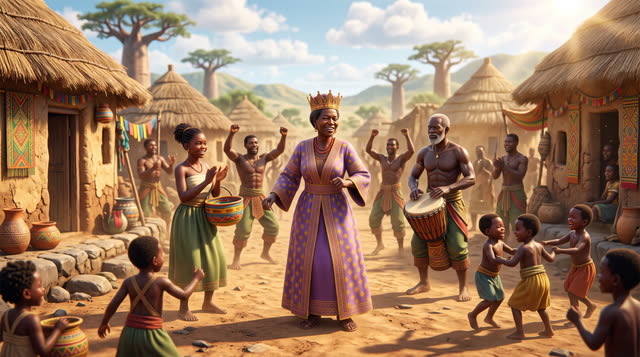 Scene 53 - La Reine Nzinga : La Guerrière Indomptable