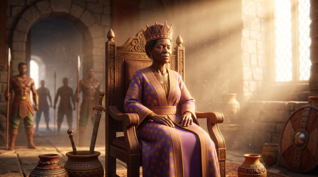 Scene 54 - La Reine Nzinga : La Guerrière Indomptable