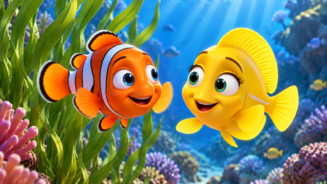 Scene 4 - Ten Little Fish and a Silly Shark