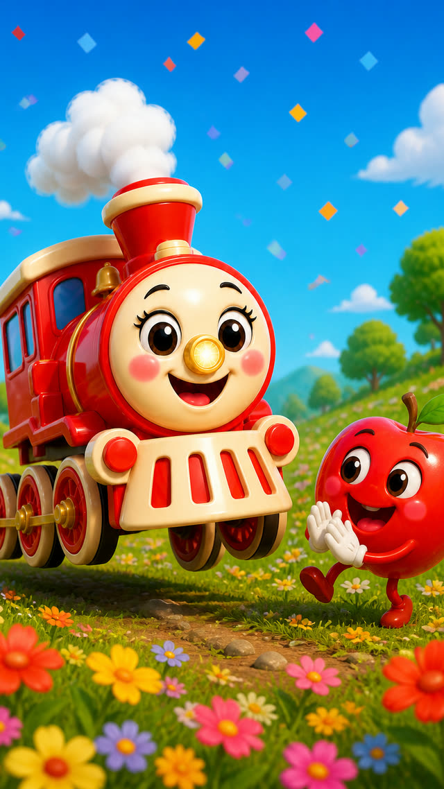 Scene 3 - The Happy Color Train