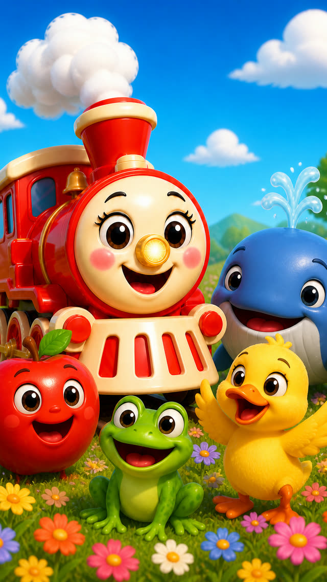 Scene 12 - The Happy Color Train