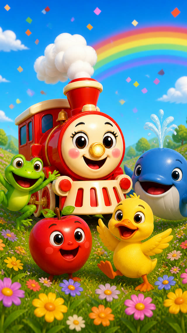 Scene 13 - The Happy Color Train