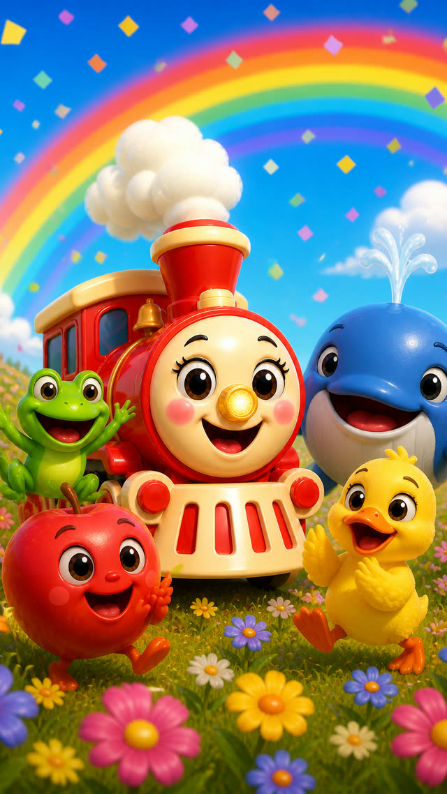 Scene 15 - The Happy Color Train