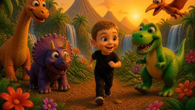 Dinosaur ABC song