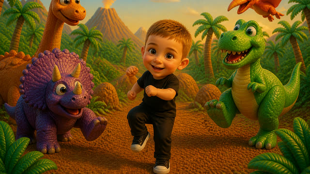 Scene 5 - Dinosaur ABC song