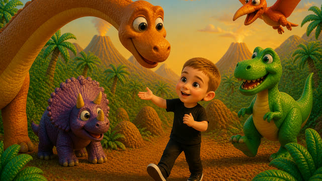 Scene 6 - Dinosaur ABC song