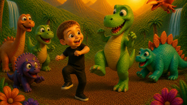Scene 39 - Dinosaur ABC song