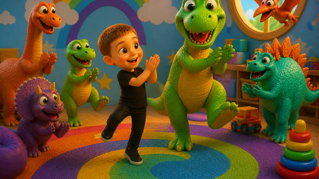 Scene 41 - Dinosaur ABC song