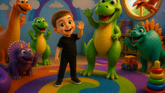 Scene 46 - Dinosaur ABC song