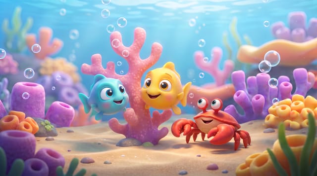 Vamos Contar os Peixinhos | Nino, Lili e Tiko
